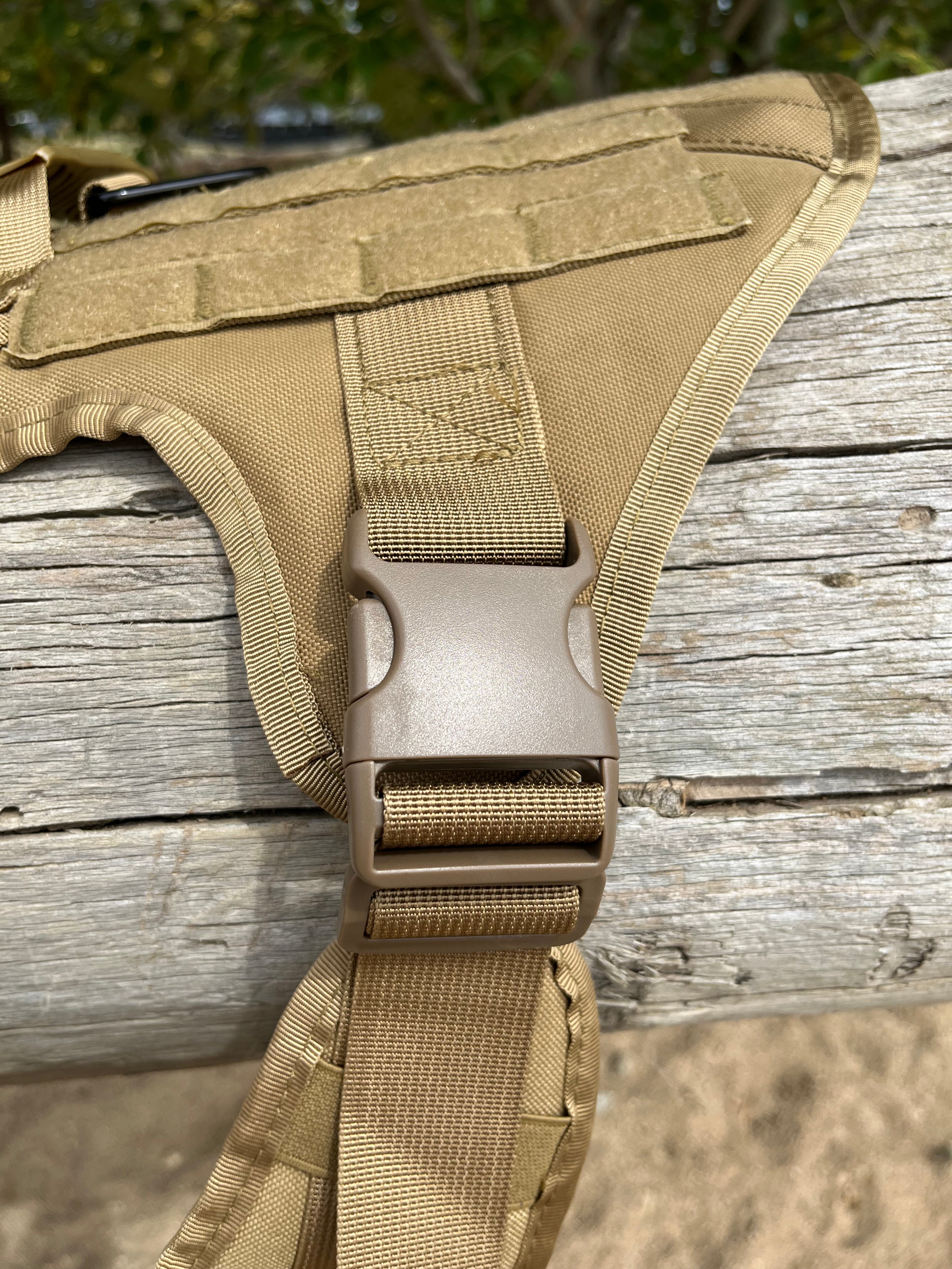 Tactical Training Harness Set - Desert Tan