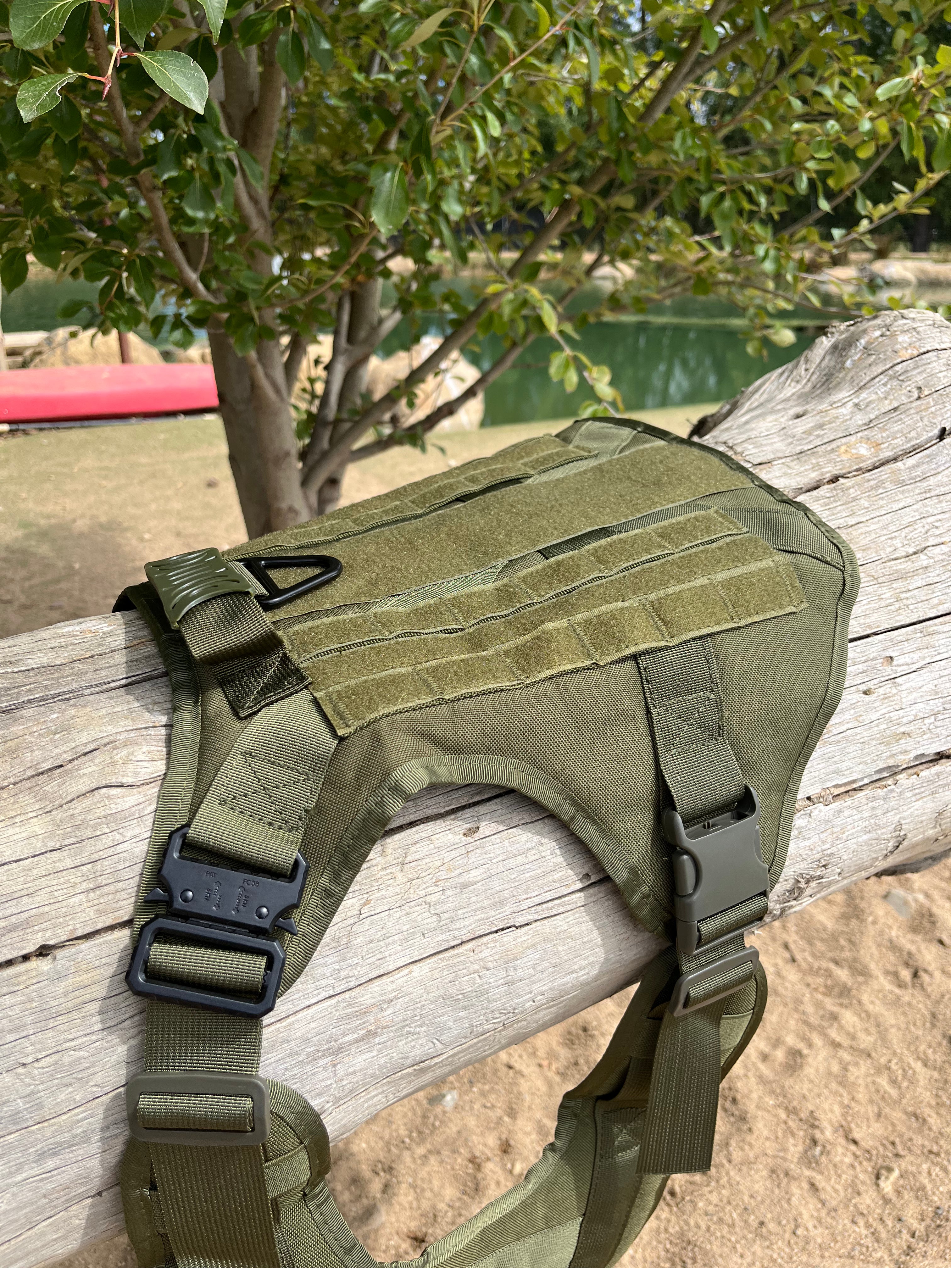 Tactical Training Harness - Jungle Green